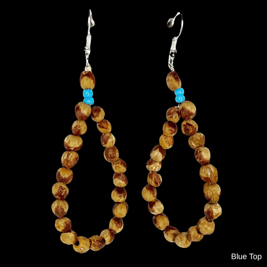 Ghost Bead Earrings