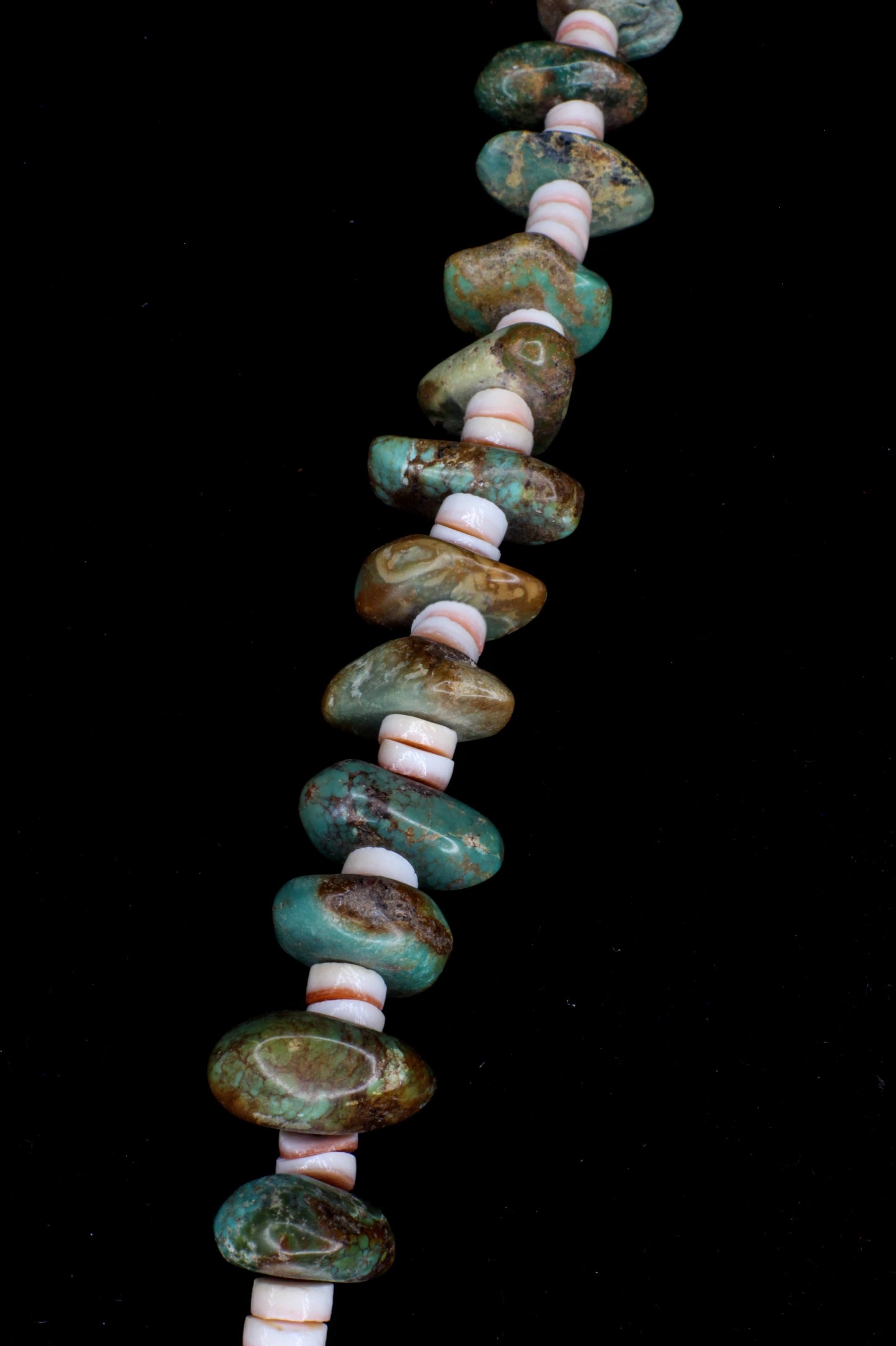 Turquoise & Blush Mesa Necklace – 30.5"