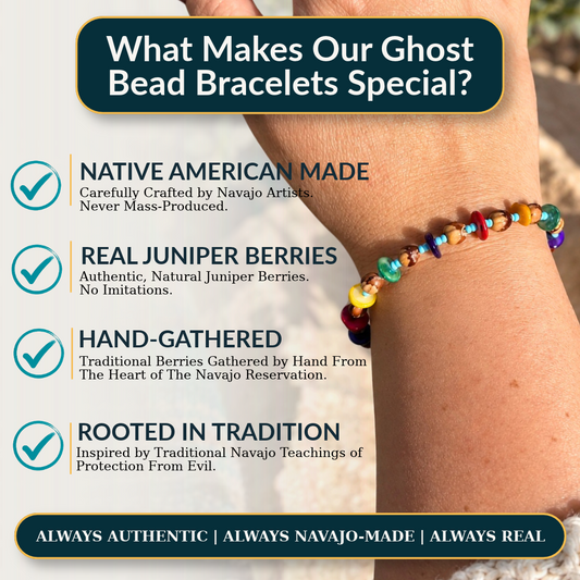 Ghost Bead Bracelets