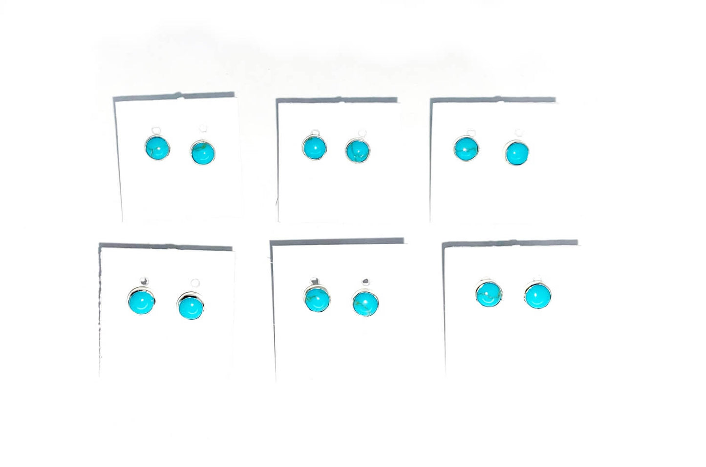 Turquoise Inlay Earrings