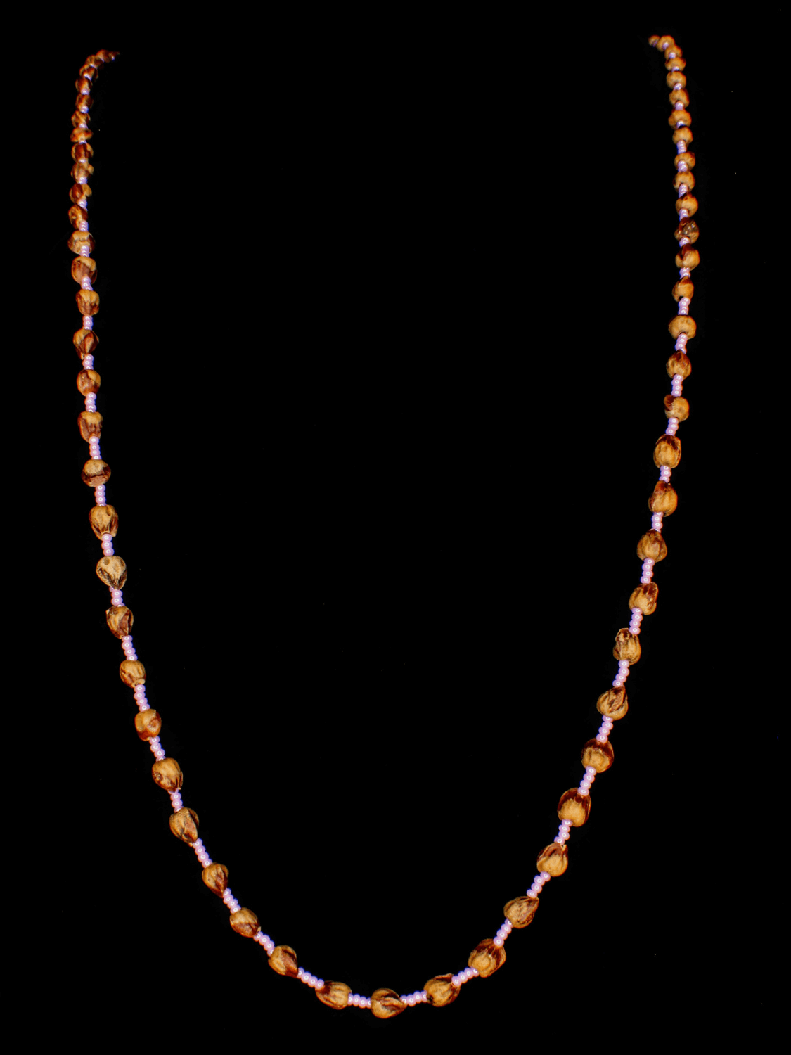 Assorted Color Ghost Bead Necklace