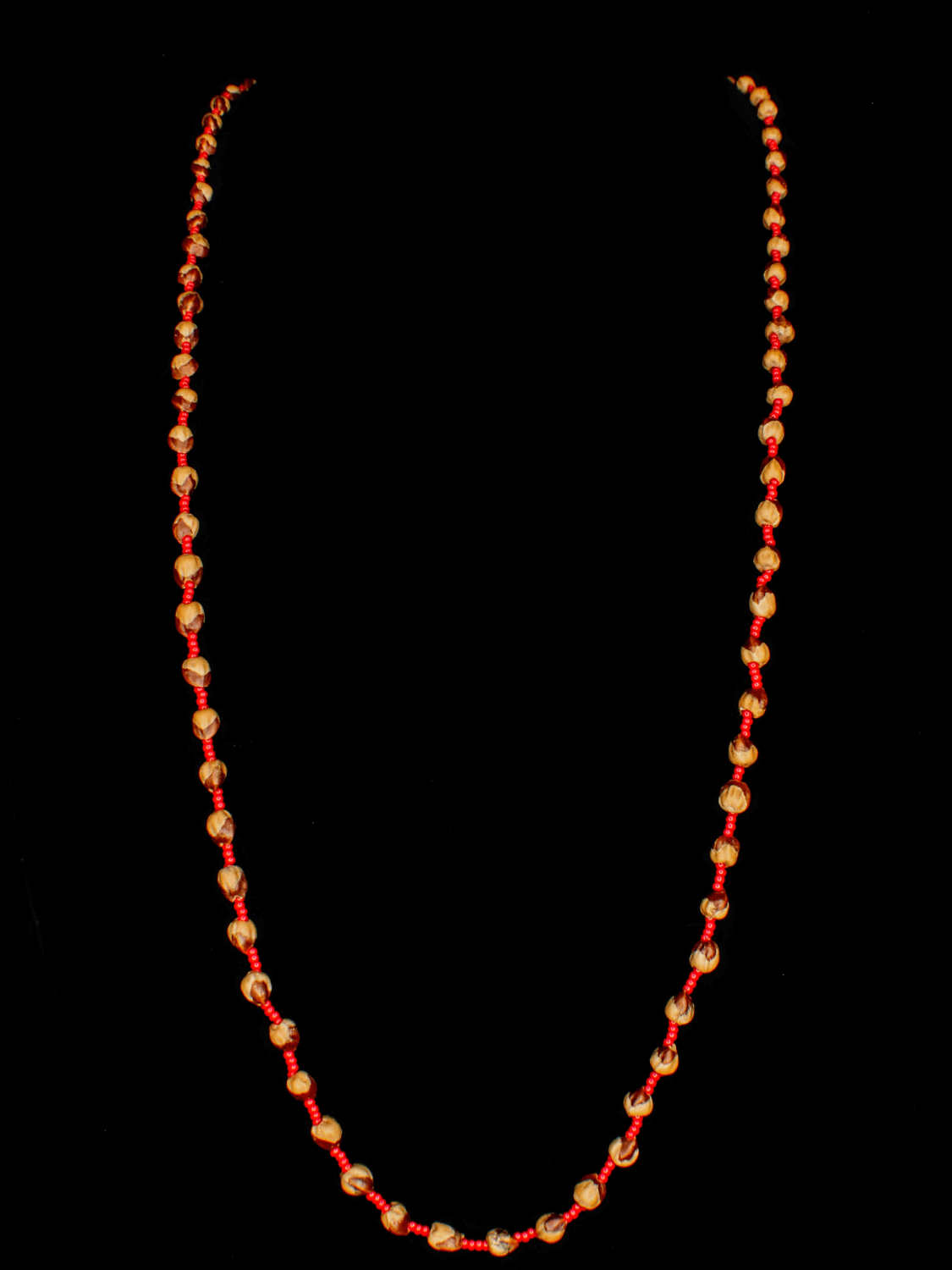 Assorted Color Ghost Bead Necklace