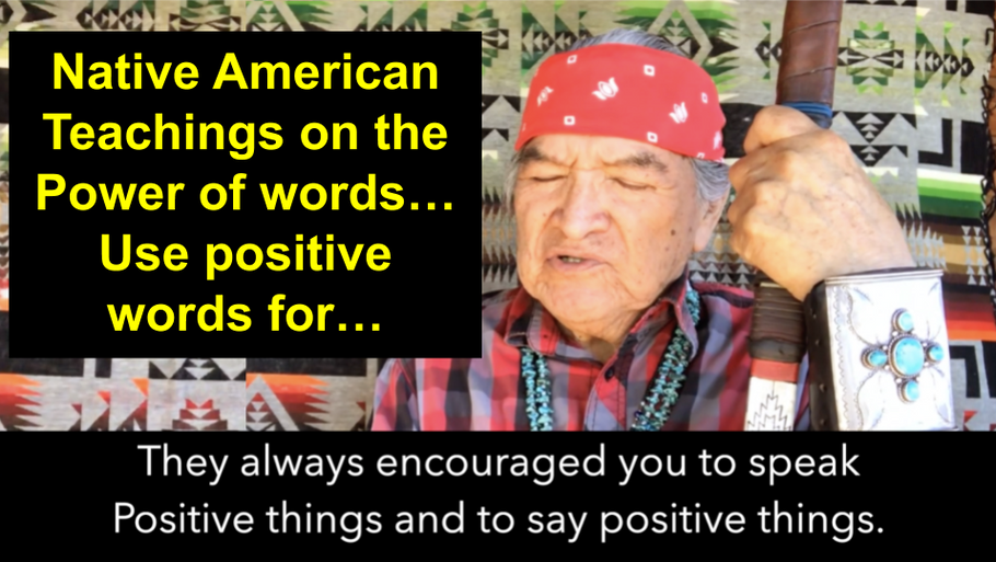 Negative Talk, don't do it. Diné Beliefs on the power of words.