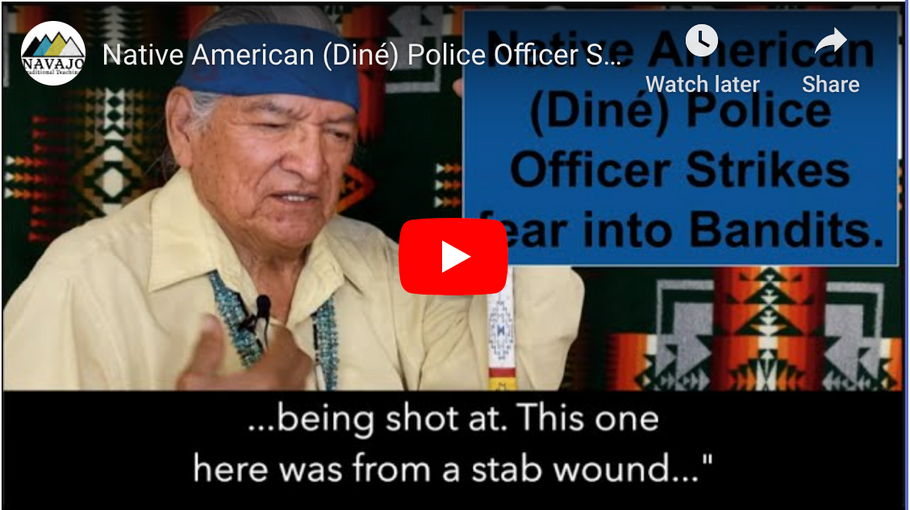 Diné Police Officer Strikes Fear Into The Bandits