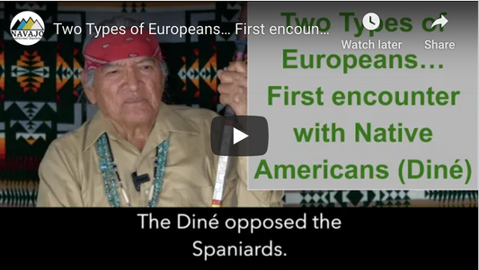 Diné First Encounter with Europeans (Naaki' and Bilagáana)