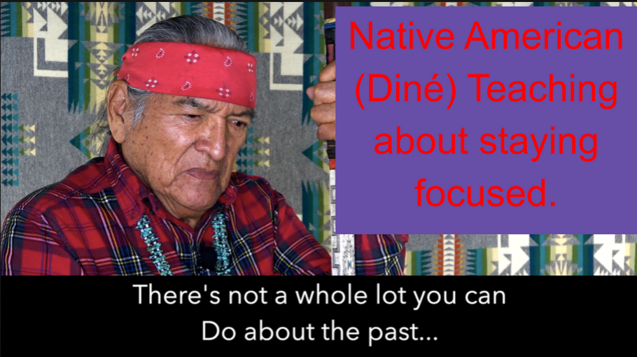 Old Navajo (Diné) Teaching... "Stay Focused"