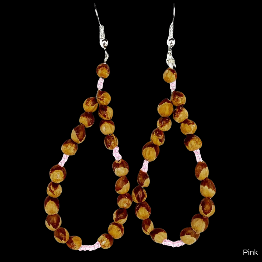 Ghost Bead Earrings