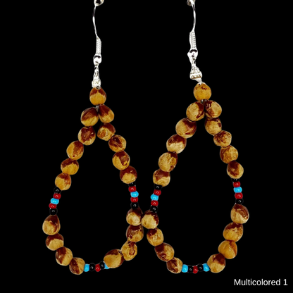Ghost Bead Earrings
