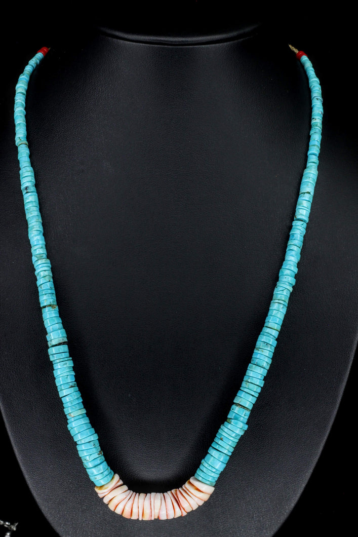 Tapered Turquoise Harmony Necklace