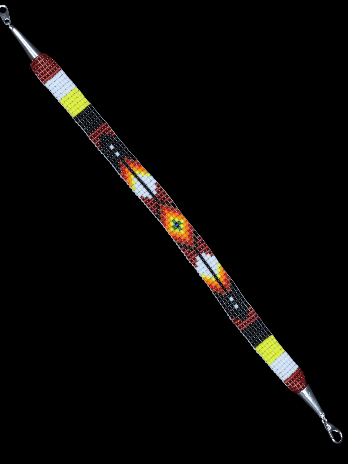 Feather Hand-Beaded Bracelets