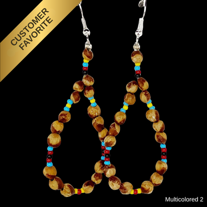 Ghost Bead Earrings