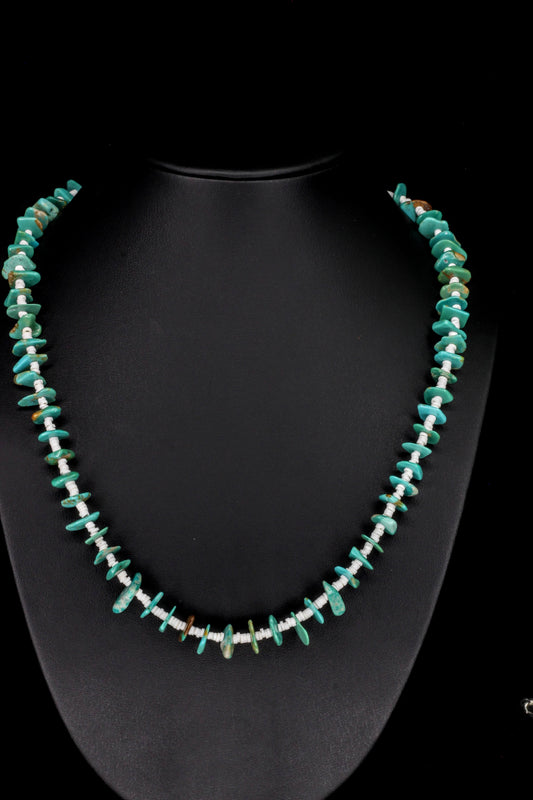 Kingman Turquoise Tide Necklace