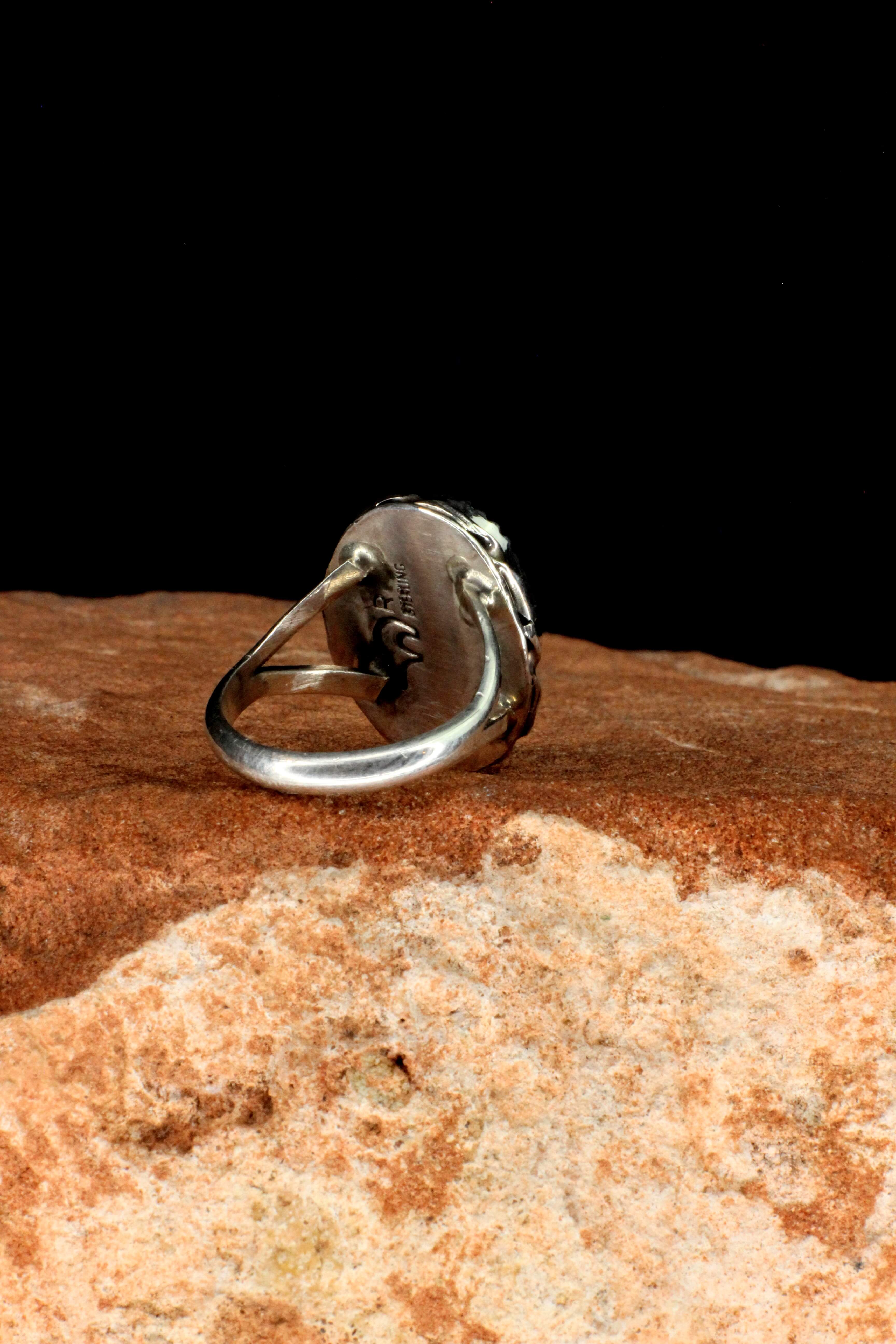 Turquoise Matrix Size 7 Ring