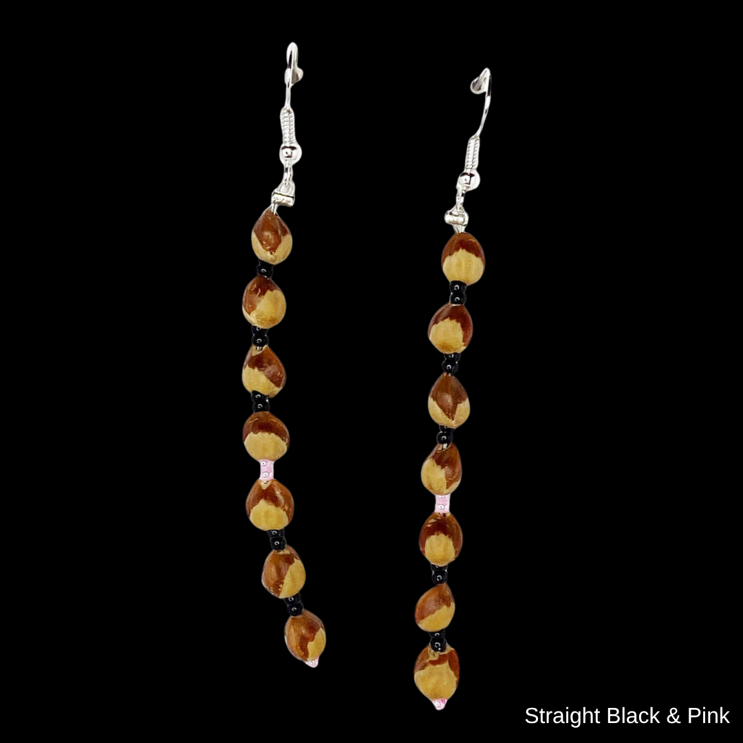 Ghost Bead Earrings