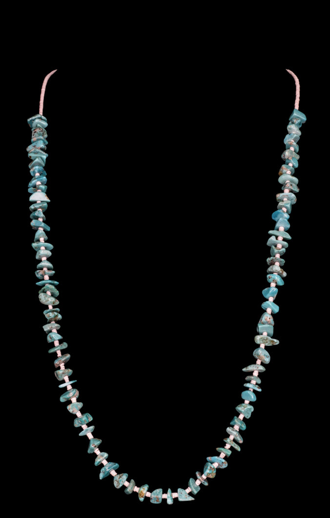 Kingman Turquoise Traditional Strand Necklace