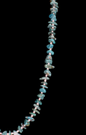 Kingman Turquoise Traditional Strand Necklace