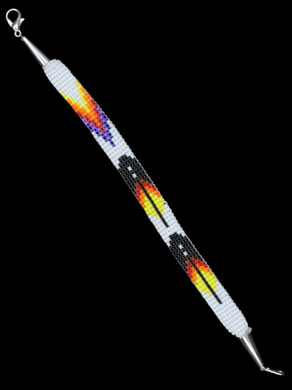 Feather Hand-Beaded Bracelets