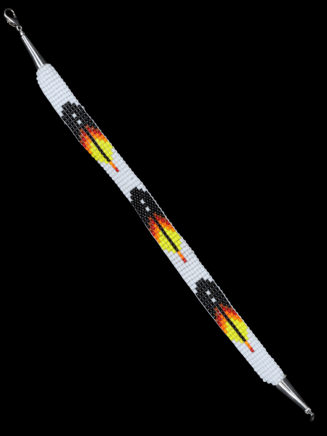 Feather Hand-Beaded Bracelets – Navajo Traditional Teachings