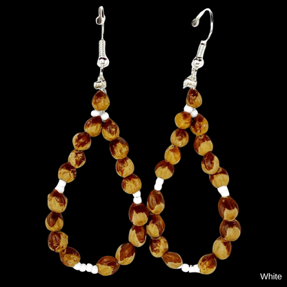 Ghost Bead Earrings