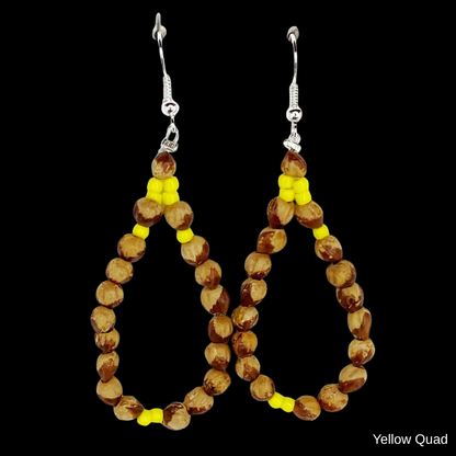Ghost Bead Earrings