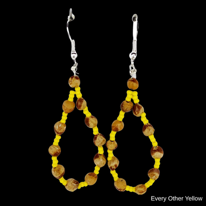 Ghost Bead Earrings