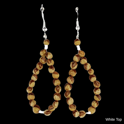 Ghost Bead Earrings