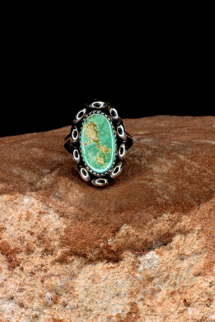 Turquoise Map Size 8 Ring