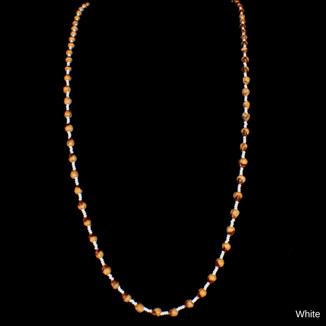 Ghost Bead Necklaces