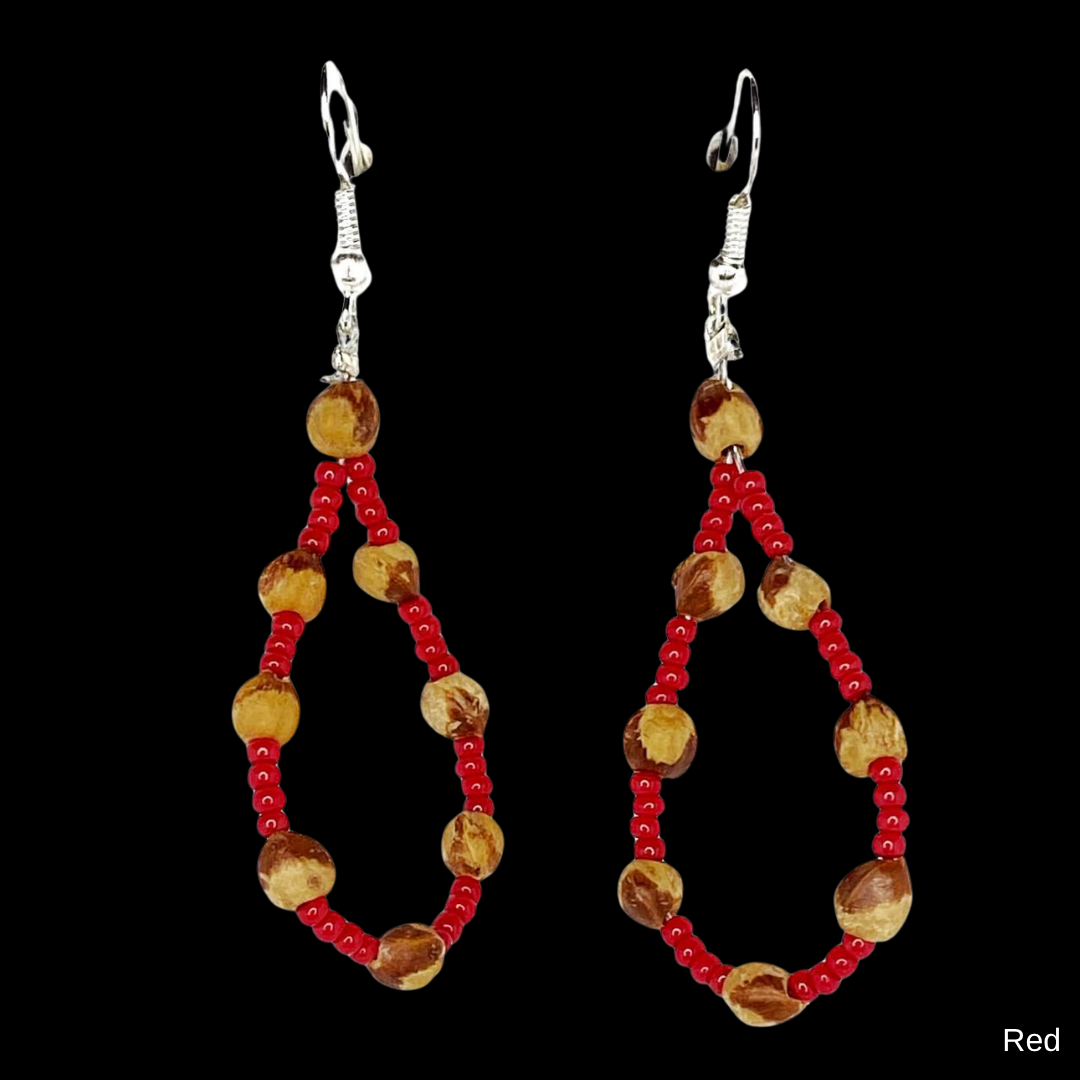 Ghost Bead Earrings