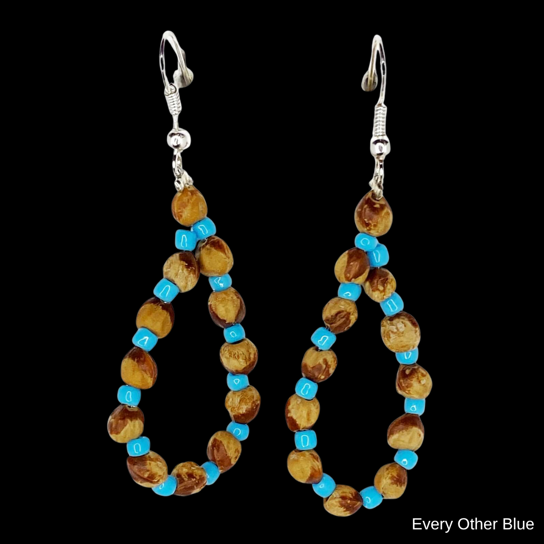 Ghost Bead Earrings