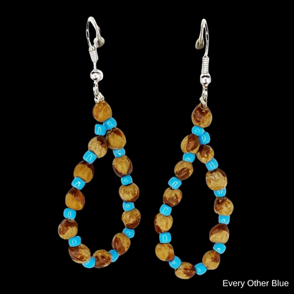 Ghost Bead Earrings