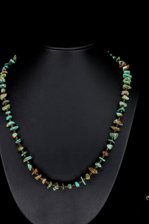 Kingman Turquoise Matrix Glow Necklace
