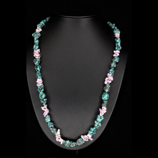 Violet Sky Turquoise Necklace