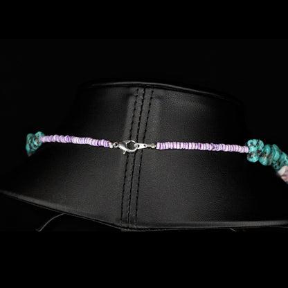 Violet Sky Turquoise Necklace
