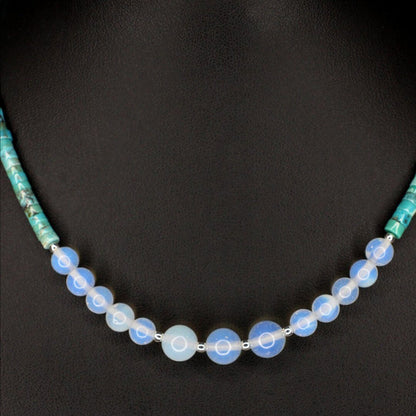 Opalite Turquoise Choker