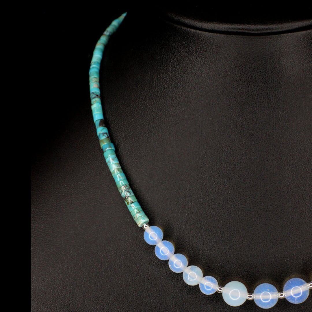 Opalite Turquoise Choker