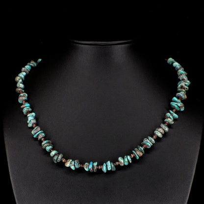 Turquoise Baby Olive Shell Choker