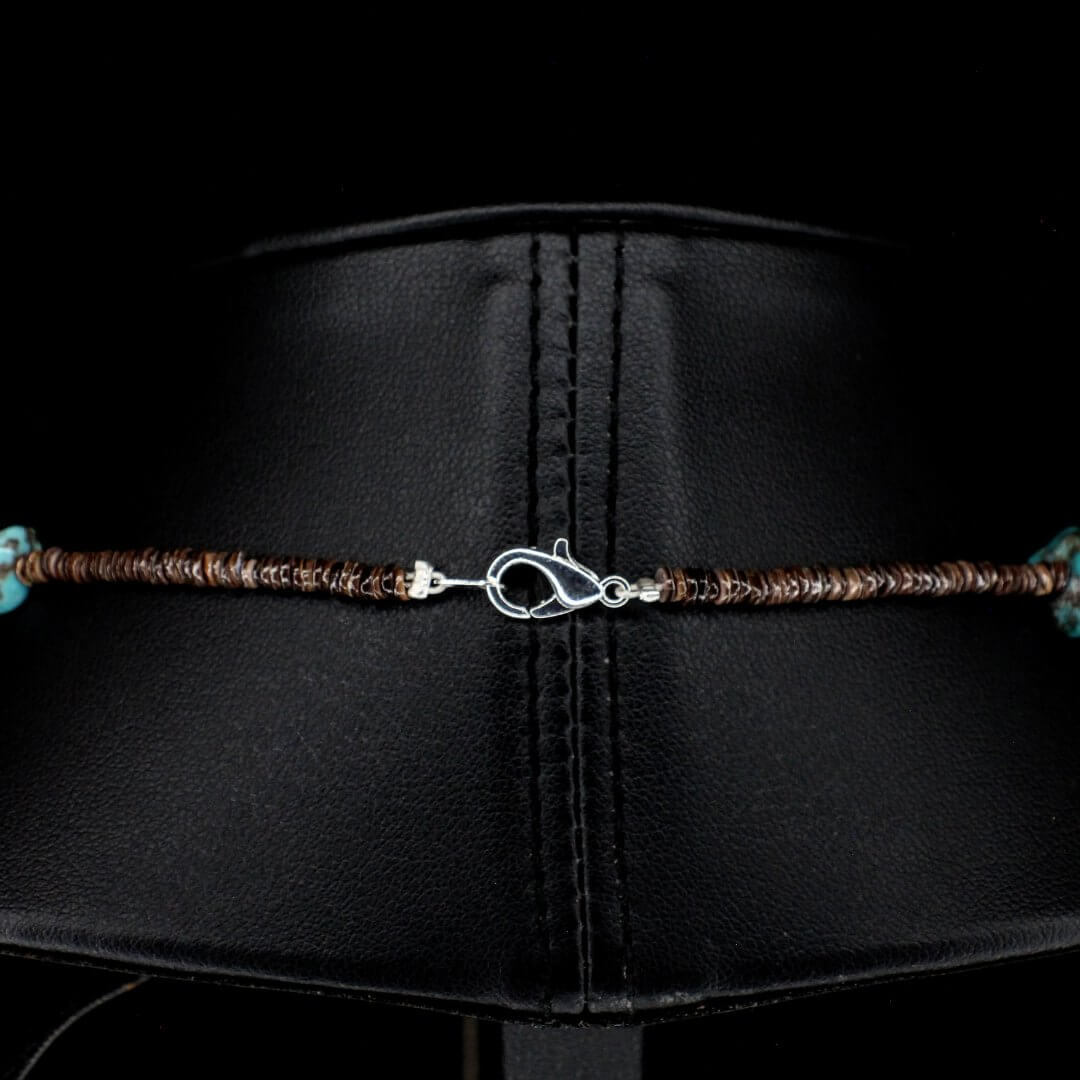 Colorful Shell Turquoise Choker