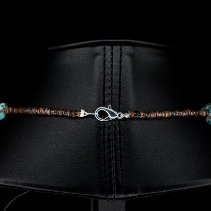 Colorful Shell Turquoise Choker