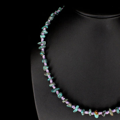 Turquoise Bloom Choker