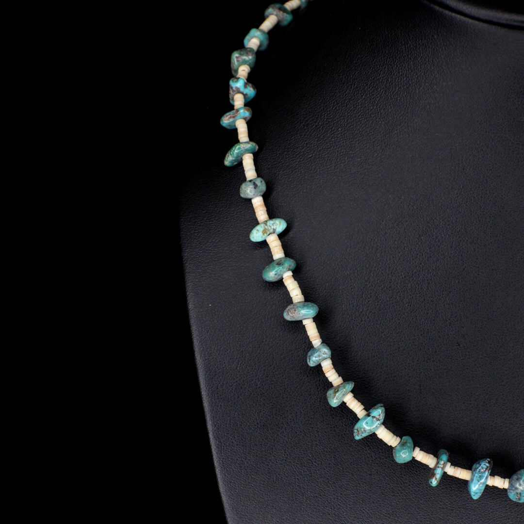 Abalone Tears Turquoise Choker