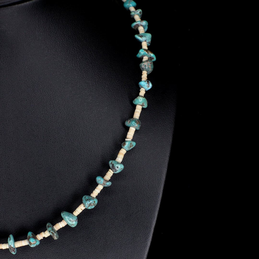 Abalone Tears Turquoise Choker