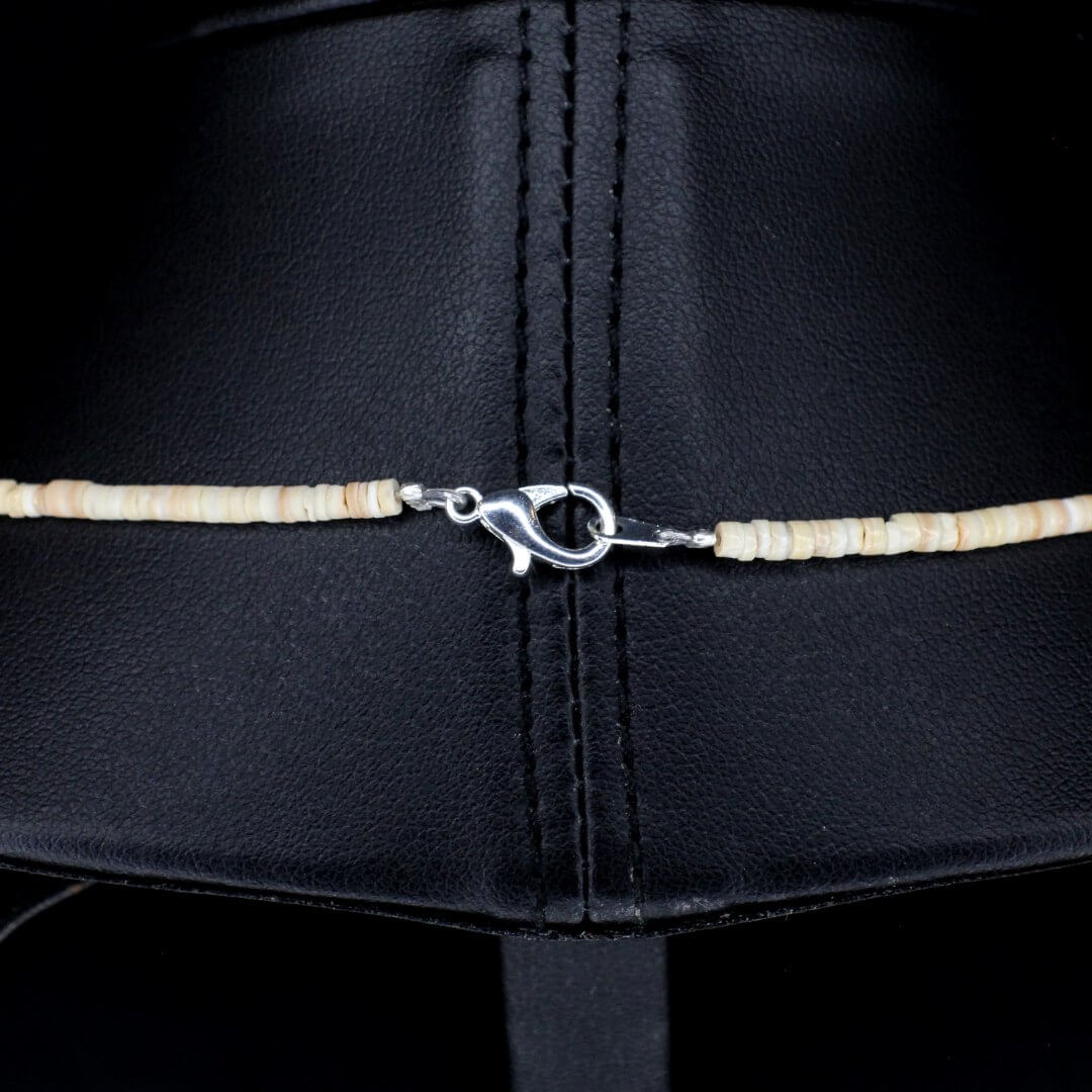 Melon Shell Turquoise Choker