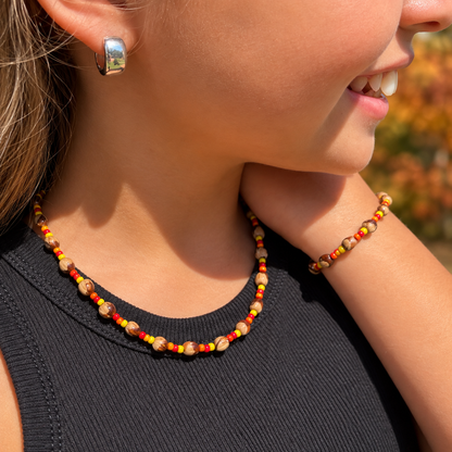 Fall Collection Ghost Bead Set