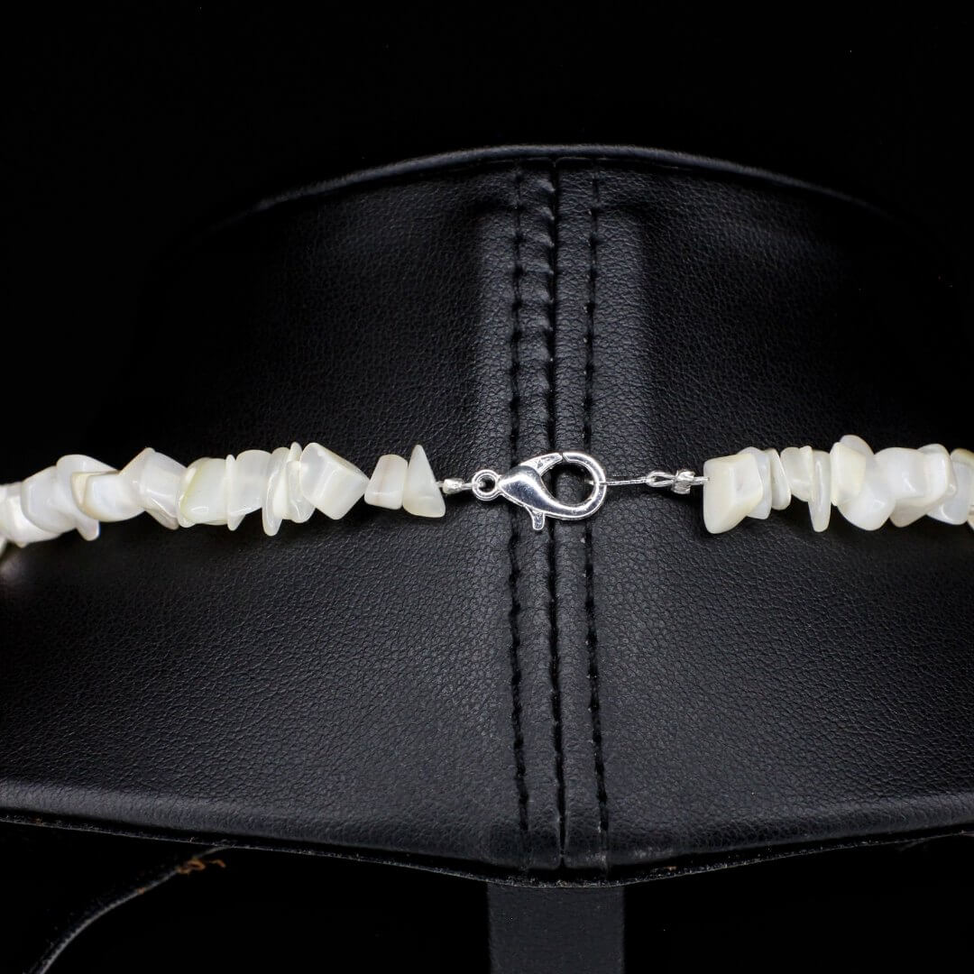 White Mother of Pearl Turquoise Necklace