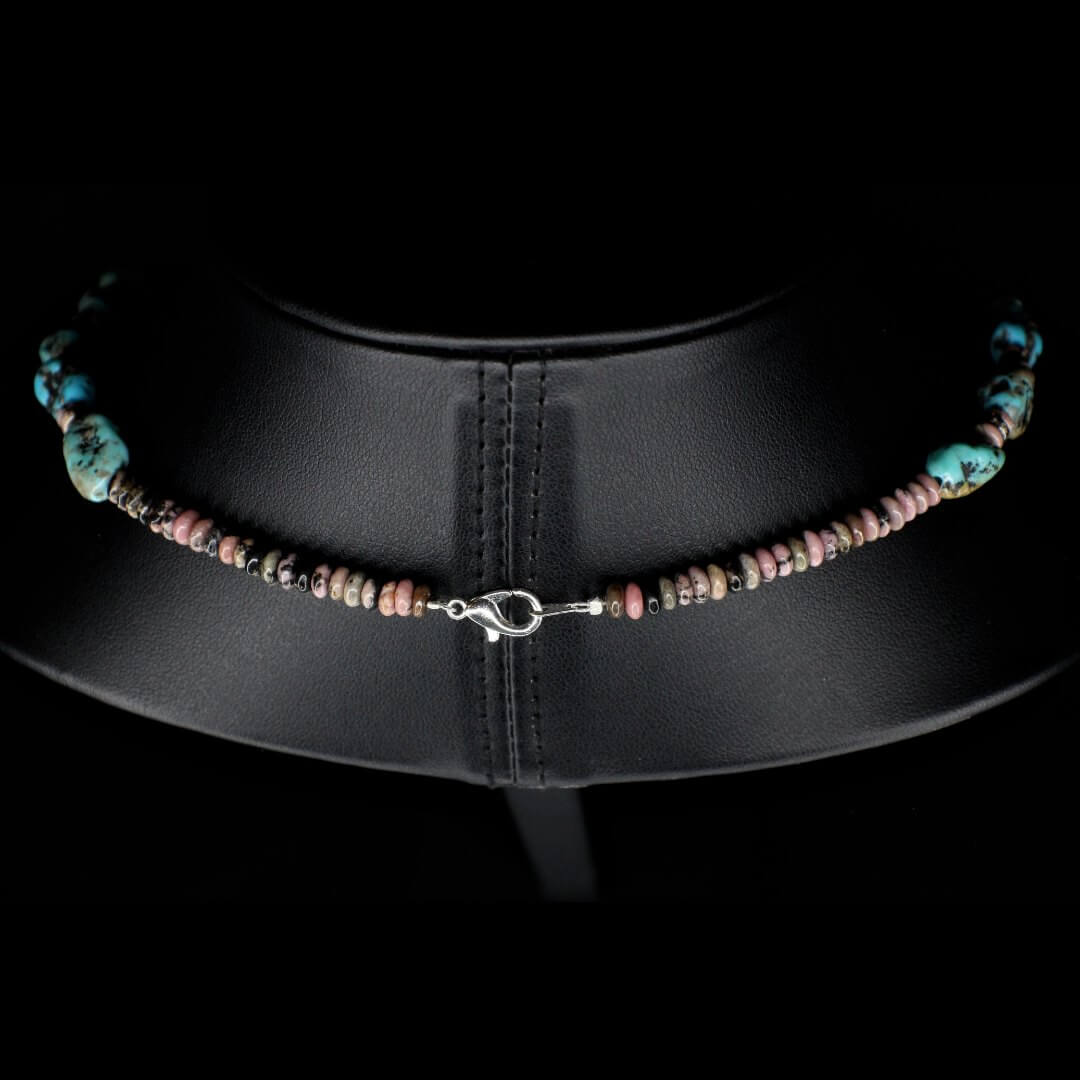 Rhodonite Turquoise Necklace