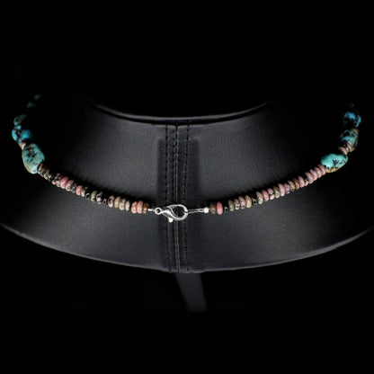 Rhodonite Turquoise Necklace