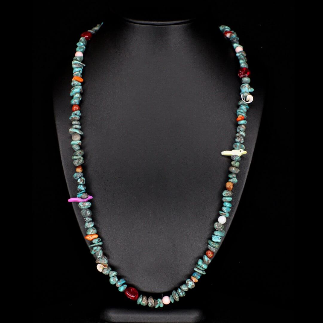 Mixed Stone Turquoise Necklace