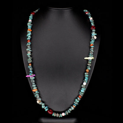 Mixed Stone Turquoise Necklace