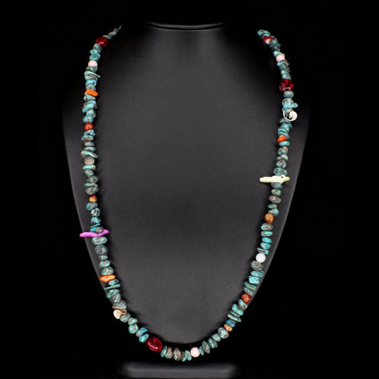 Mixed Stone Turquoise Necklace
